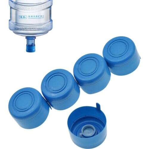 5Pcs/lot 3 Gallon 5 Gallon Reusable Replacemet Water Bottle Snap On Lids Non Spill Caps Anti Splash Peel Off Tops Bucket Lid