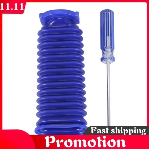 For Dyson V6 V7 V8 V10 V11 Soft Velvet Roller Suction Blue Hose Replacement for Home Cleaning Vacuum Cleaner Accessories