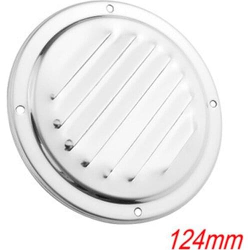 Stainless Steel 316 Boat Marine Round Air Vent Louver Vent Grille Ventilation Louvered Ventilator Grill Cover