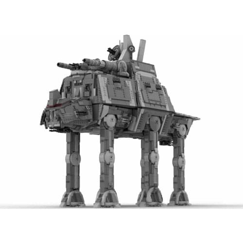New all terrain combat speed command walking machine AT-AT creative assembly toy technology building block model children MOC