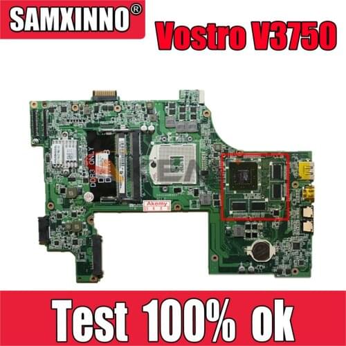 Original laptop Motherboard For DELL Vostro 3750 V3750 Mainboard CN-01TN63 01TN63 DAV03AMB8E0 DAV03AMB8E1 HM67 N12P-GE-A1 1G