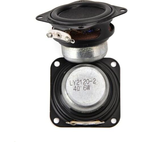 SOTAMIA 2Pcs 40mm Mini Audio Full Range Speaker DIY Stereo Bluetooth Music Speaker 4 Ohm 6W Home Theater Multimedia Loudspeaker
