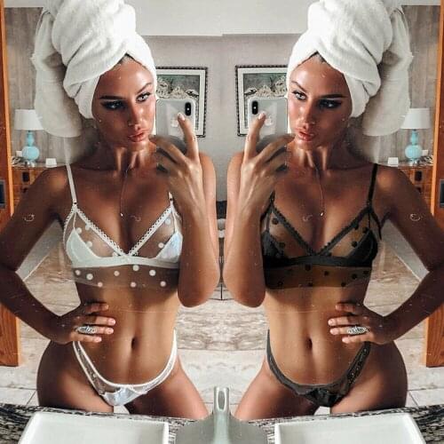 Womens Sexy Lingerie Bra Set Nightwear Lace Babydoll G-string Underwear Exotic Costume Ladies Summer Fashion New Hot