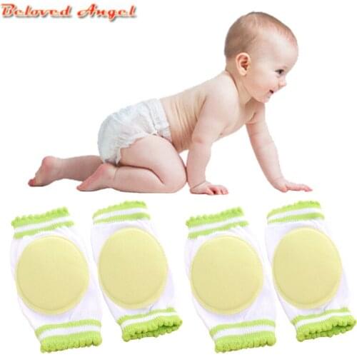 1Pair Baby knee Pads Crawling Kneecap Leg Warmers Safety Crawling Elbow Cushion Toddlers Knee protectors Child Harnesses Leashes