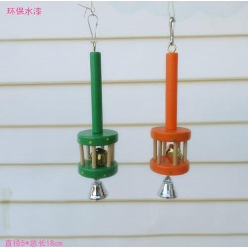 1pc Parrot Toy with Sound Small Birds Toys Pet Toy Accessories Cockatiel Parrot hang Toys BN0001