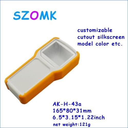 1 piece, plastic box for electronics project 165*80*31mm6.50*3.15*1.22inch handheld enclosure electro shocker