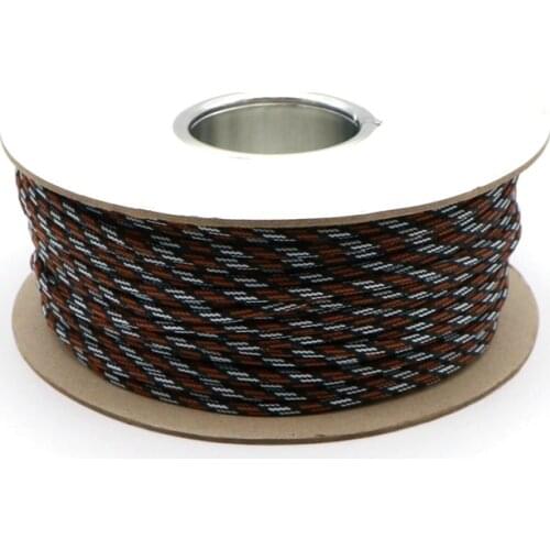 100m/Lot Multicolor 4mm PET Braided Expandable cable mesh sleeving for PC Wires