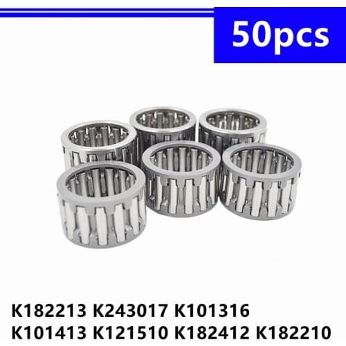 50pcs K182213 K243017 K101316 K101413 K121510 K182412 K182210 Radial Needle Roller Cage Assemblies Bearing