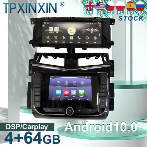 10.0 For Nissan Patrol Y62 Android Car Stereo Radio with Screen Tesla Player GPS Navigation Head Unit Carplay DSP