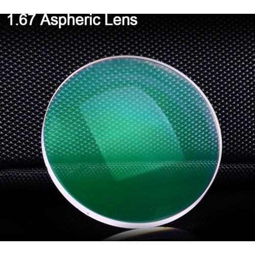 Free prescription filling service 1.67 Asperic Lens anti scratch radiation coating myopia resin optical lens professional 005