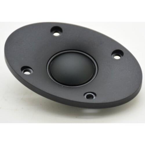 2pcs 4Ω Titanium film Tweeter Black Speaker Loudspeaker HiFi Audio Parts