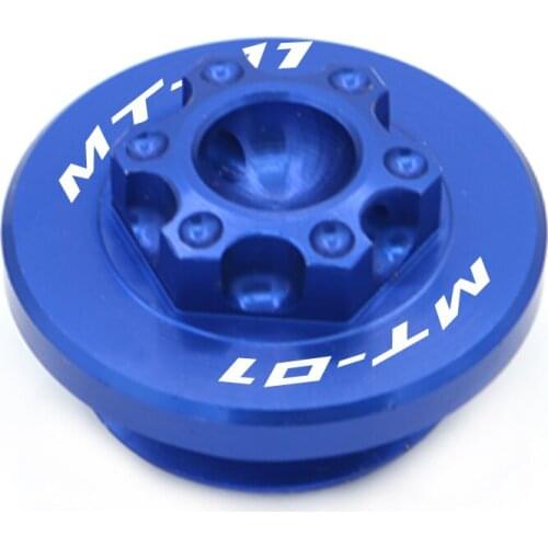 For YAMAHA MT-01 MT01 MT 01 2005-2012 2011 2010 2009 2008 Engine Oil Filler Screw Cap Motorcycle Accessories