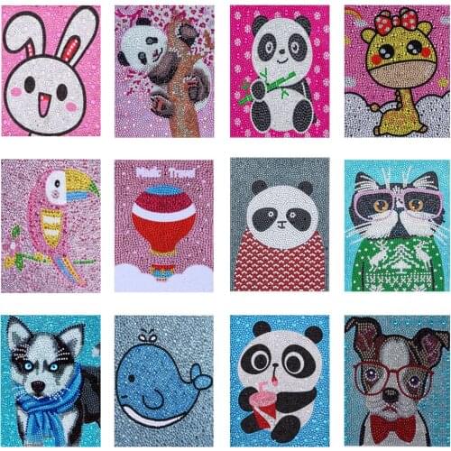 Pattern Animal 5D Diy Diamond Painting Cross Ctitch Kits Full crystal Diamond art Mosaic Embroidery Painting New Year child Gift