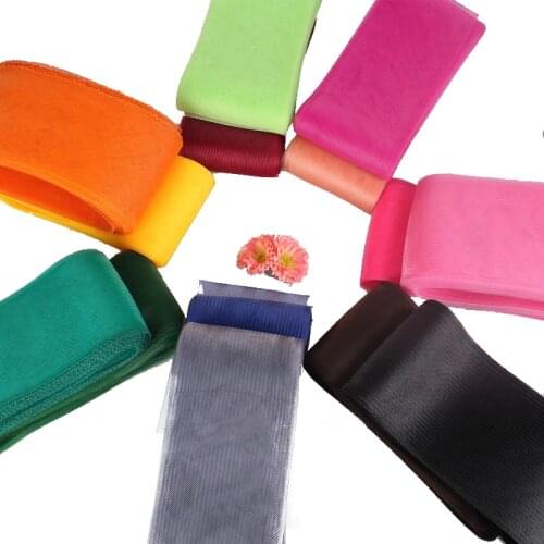 12 CM Width Crinoline Braids Fabric For Fascinators Mesh DIY Hair Accessories Wedding Dress Craft Material 25Yards/Lot