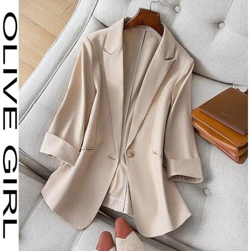 Olive Girl Women's Casual Blazers