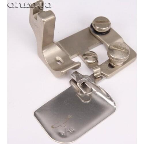 Hemmer Foot,Specially For Chiffon Fabrics Folder,Size 1/4",Industrial Lockstitch Sewing Machine Parts,For Jack,for JUKIND,Singer