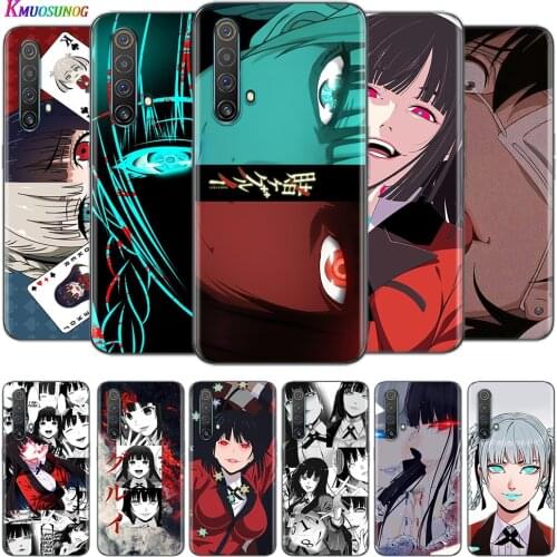 Transparent Cover Anime Kakegurui For OPPO AX7 A1K A93 A92 A73 A72 A53S A52 A32 A31 A9 A11 A7 A5 2020 Phone Case