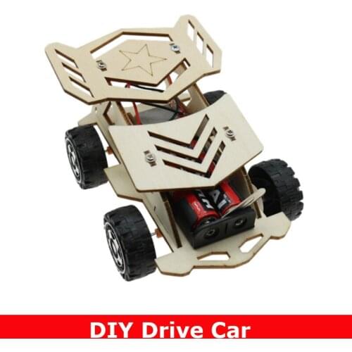 RC Four-wheel Drive Car Materials Creative DIY Science Experiment Model Kit Assemble Projects Teaching Education For Children