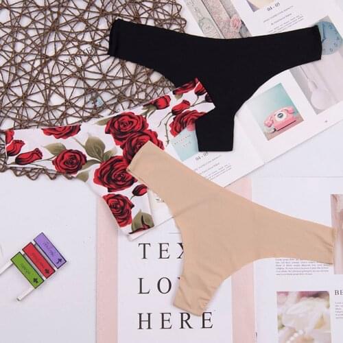 Sexy sheer lace Women lingerie high waist Thongs plus size G-string Underwear Panties Briefs Ladies T-back 3pcs/Lot