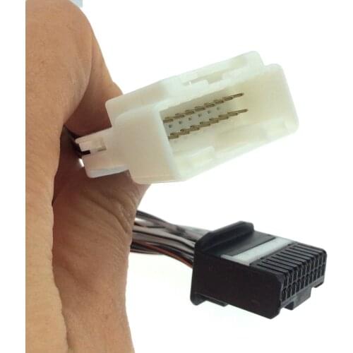 For Toyota Camry navigation host AUX audio male female plug terminal extension cable 2X10 20PIN 12460