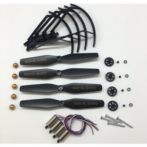 XS812 Spare Parts Upgrade Bearings Engines Propellers Blades Gears Guard Quadcopter Drone