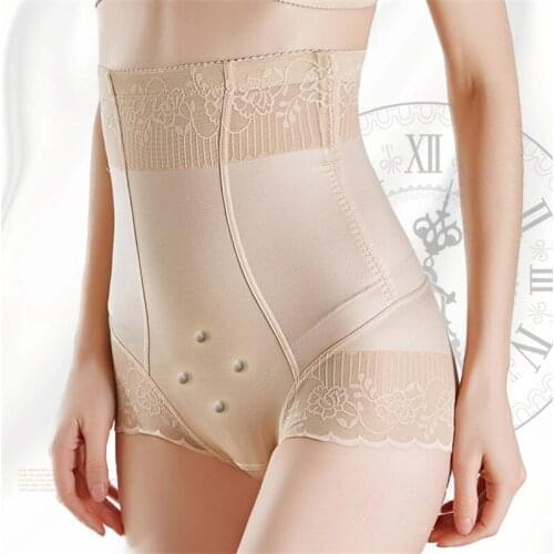 Women High Waist Shaping Panties Breathable Body Shaper Slimming Tummy Underwear panty shapers lace Control Panties