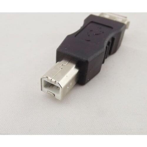 1pcs USB 2.0 Type A Female To B Male Adapter Gender Changer Connector Converter