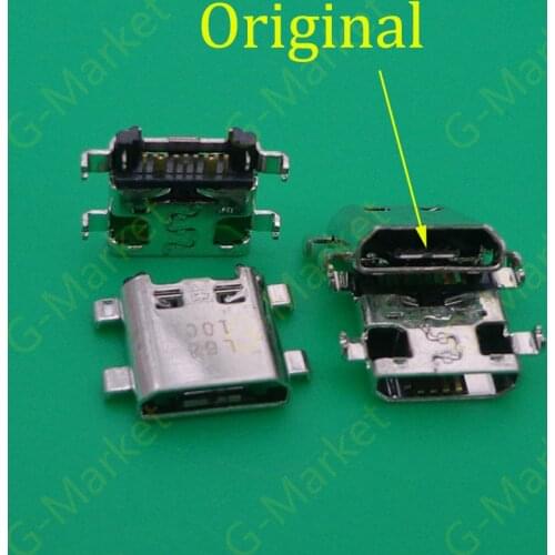 100pcs Micro USB Charging Port Dock Connector Socket For Samsung Grand Prime J5 Prime On5 G5700 J7 Prime On7 G6100 G530 G532