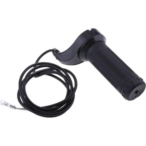 24/36/48V 3 Wires E-Bike 7/8" Handlebar Twist Throttle Grip Speed Controler
