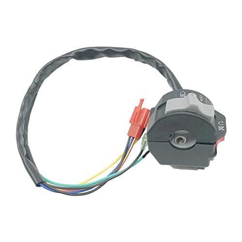 2XJ-83975-09-00 Left Handlebar Engine Headlight Control On Off Run Start Stop Switch for Yamaha Blaster YFS200 1988-2001 Replace
