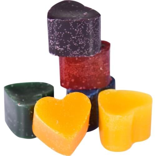 6PCS 12g Natural Candle Coloring Chips Dye Wax Candle Soy Wax Dye Pigments Dye For DIY Candle Making
