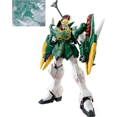 BANDAI PB Gundam Nataku MG 1/100 XXXG-01S2 EW Model Kids Assembled Toy Robot Japanese Anime Action Figure Collections Boys Gifts