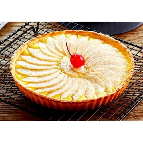 8inch Nonstick Tartlet Custard Quiche Pastry Pizza Pie Pan Tart Tins Pastry