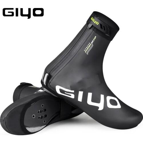 GIYO Bicycle Shoe Covers Winter Warm Plush Women Men Shoes Cover MTB Road Bike Racing Windproof Waterproof Cycling Shoe Covers