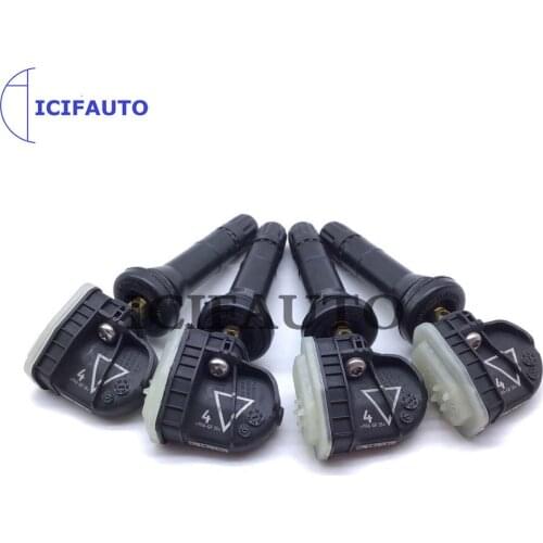 13598773 New Tire Pressure Monitor Sensor TPMS 433 MHz For Buick Cadillac Chevrolet Acadia Enclave Traverse Camaro 4pcs
