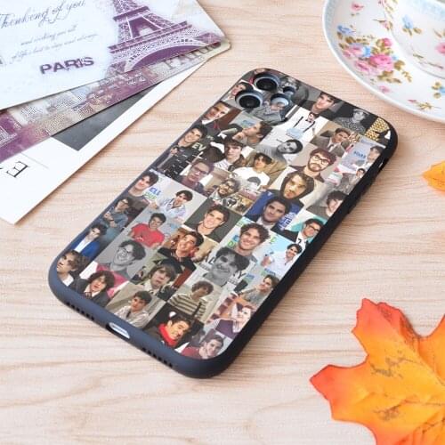 For iPhone Darren Criss Collage Many Items Print Soft Matt Apple iPhone Case