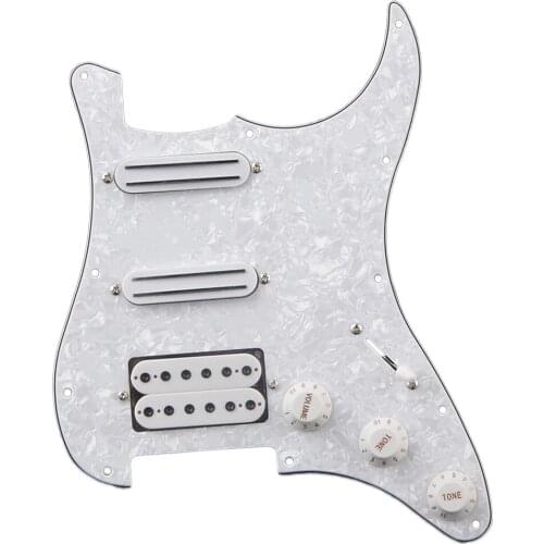 Dual Rail Humbucker 2 Single Coil Dual Rail Pickups Humbucker Pickup Electric Guitar Pickguard