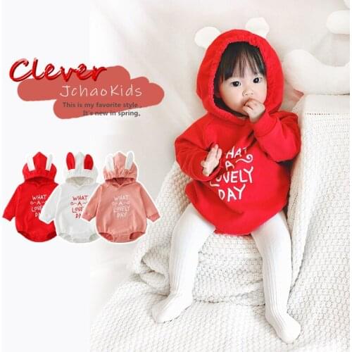 Baby Clothes Girl Romper Baby Spring Clothes Newborn Long Sleeve Rabbit Boys Jumpsuit Baby Girl Clothes Infant Onesie Costume
