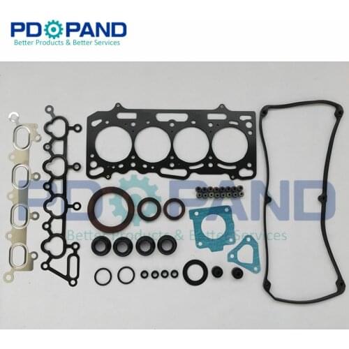 4G18 Engine Overhaul Gasket Kit for Mitsubishi LANCER LING/Kuda/Sparce Star 1.6L 1584CC SE000356