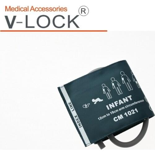 Infant Arm blood pressure cuff with bladder single-tube nylon coat blood pressure cuff