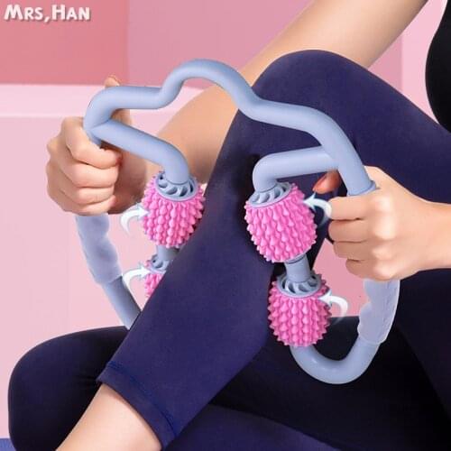 Yoga Massage Roller Trigger Point Massage Rollers for Arm Leg Neck Muscle Tissue for Fitness Gym Pilates Sports Manual massager