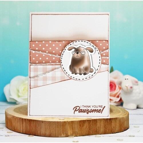 Cute dog Stamps and die metal cutting dies for DIY Scrapbooking Embossing Cards Tool Decorative Crafts Die Cuts