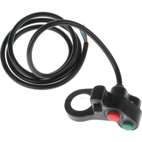 Motorcycle Scooter Bike Quad ATV Horn Turn Signal Headlight Switch 7/8' for Street Bike ATVS Motorcycle Electronics Accessories