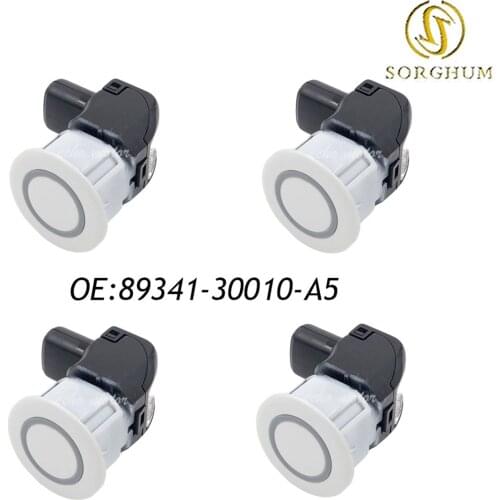 New 4pcs 89341-30010-A5 8934130010A5 PDC Parking Ultrasonic Sensor For LEXUS S250 GS300,GS350,GS430