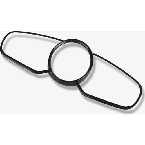 Real Carbon Fiber Car Meter Edge Cover Moulding Trim for Porsche Panamera 2017-2020 Cayenne 2018 2019 2020