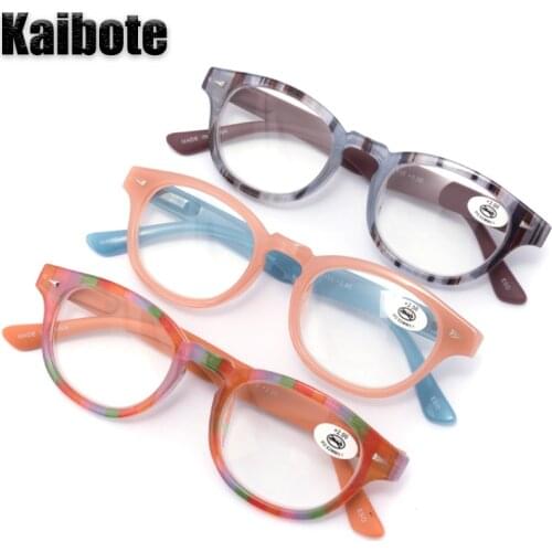 KBT Super Valued Pack 3 Pairs Oval Reading Glasses for Ladies Reader Eyewear Female High Quality Women Presbyopic Eyeglasses