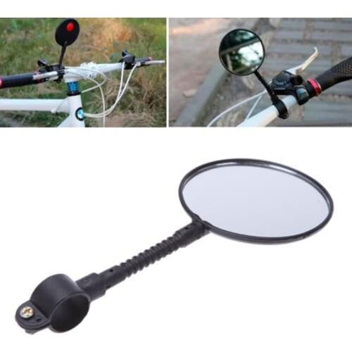 Adjustable Flexible Bicycle Mirror Cycling Rear View Convex Universal Mountain Bike Handlebar Rearview Mirror