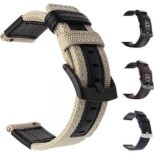 22mm 20mm Strap huawei gt 2 pro for Samsung Gear s2 sport S3 Classic Frontier galaxy watch active 42mm 46 band huami amazfit bip