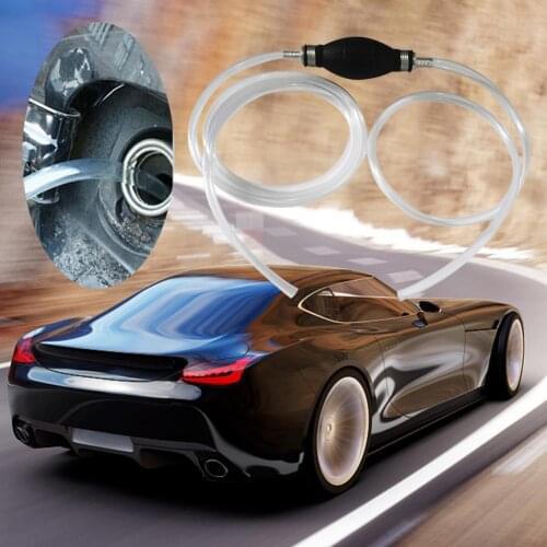 Manual Car Fuel Tank Sucker Pump Vehicle Liquid Suction Pipe Hand Tools Oil filling Equipment Automobile Electric Accessories
