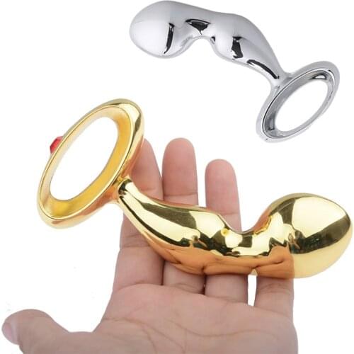 Hand-held Anal Plugs Metal Butt Plug Anal Plug Big Anal Balls Expansion Dilatador Anal Toys Prostata Massage For Couples